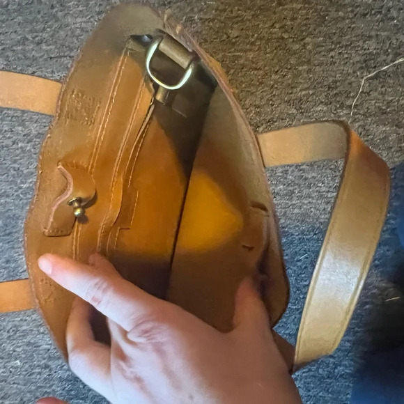 Madewell Tan Mini Tote - Picture 9 of 9